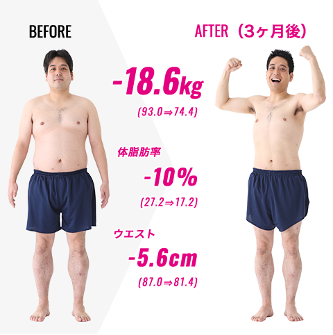 画像:お客様の声ビフォーアフター
